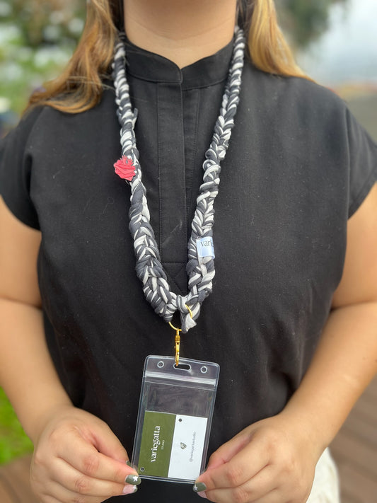 Lanyard Black Orchid