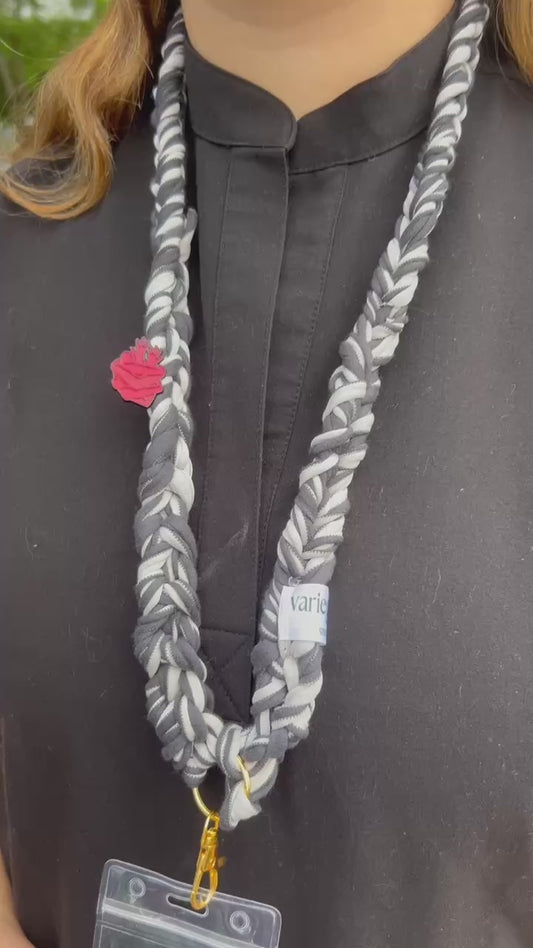 Lanyard Black Orchid